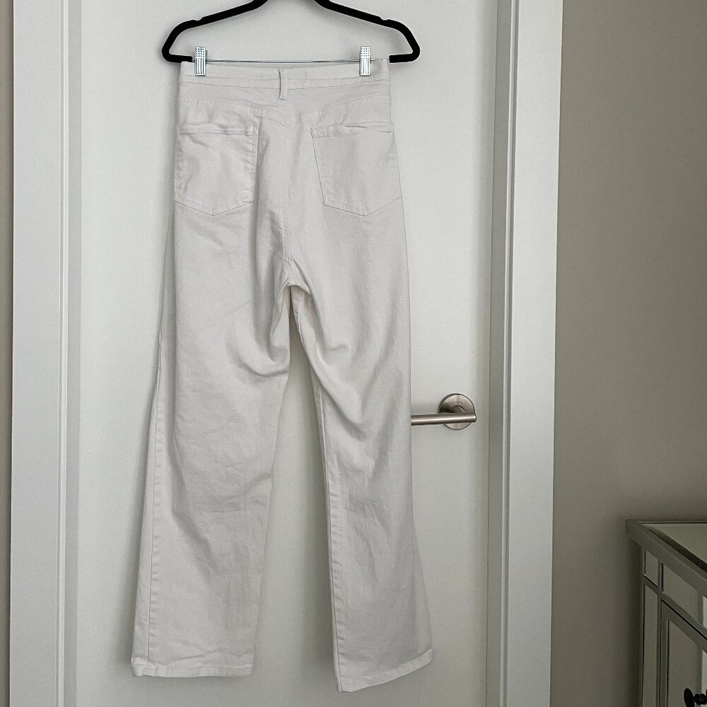White Denim Jeans 5 Pocket Gloria Vanderbilt Amanda Size 18 - Picture 5 of 8